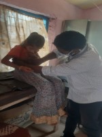 Health clinic setup at chinchwadi gaon